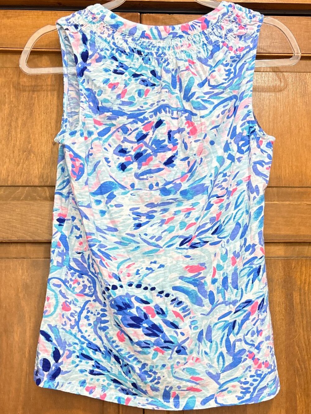 Lilly Pulitzer Sleeveless Printed Tank Top | Size Small - Picture 2 of 4